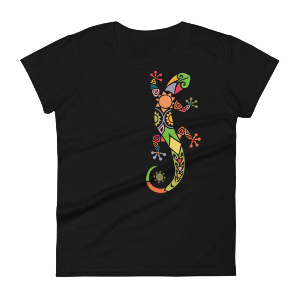 Gecko tribal - Women's short sleeve t-shirt